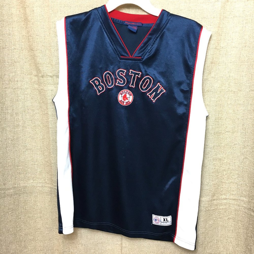 Boston Red Sox Sleeveless Sports Jersey XL (20)